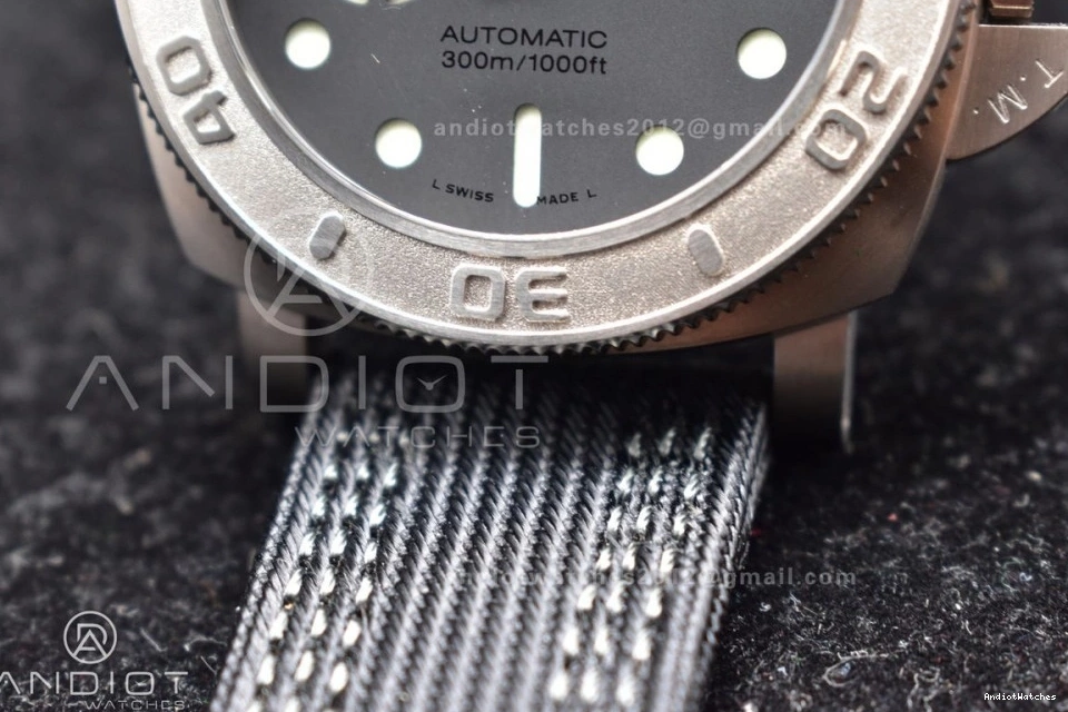 Edition VSF Nylon PAM984 Horn P.9010 Mike 996 FastDry Clone Black Submersible Best on 1:1 Strap Black Dial 0524